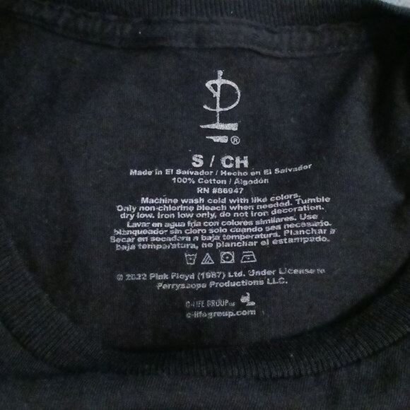 Unisex‎ Pink Floyd Live at Pompeii Black Graphic T-Shirt Size S - Picture 4 of 6